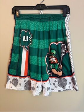 Lacrosse Unlimited Irish Leprechaun Lacrosse Shorts, medium